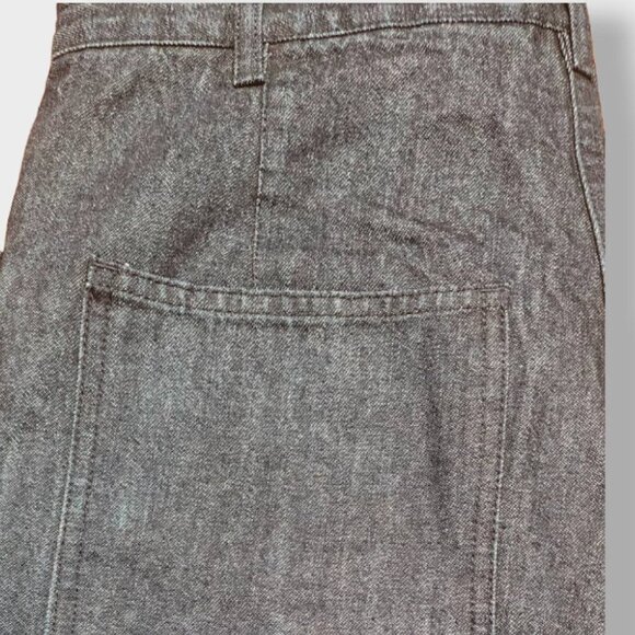 AT The Front High Waisted Trouser Jeans Wide Leg Jeans Size 28 / 6 - Picture 4 of 7